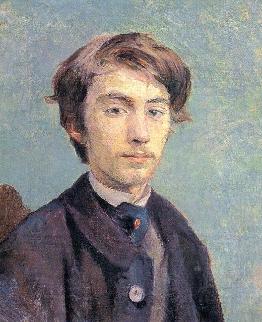  Henri  Toulouse-Lautrec The Artist, Emile Bernard China oil painting art